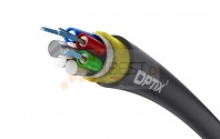 OPTIX cable ADSS-XOTKtsdD 144x9/125 12T12F ITU-T G.652D 4.0kN (SPAN 70m)